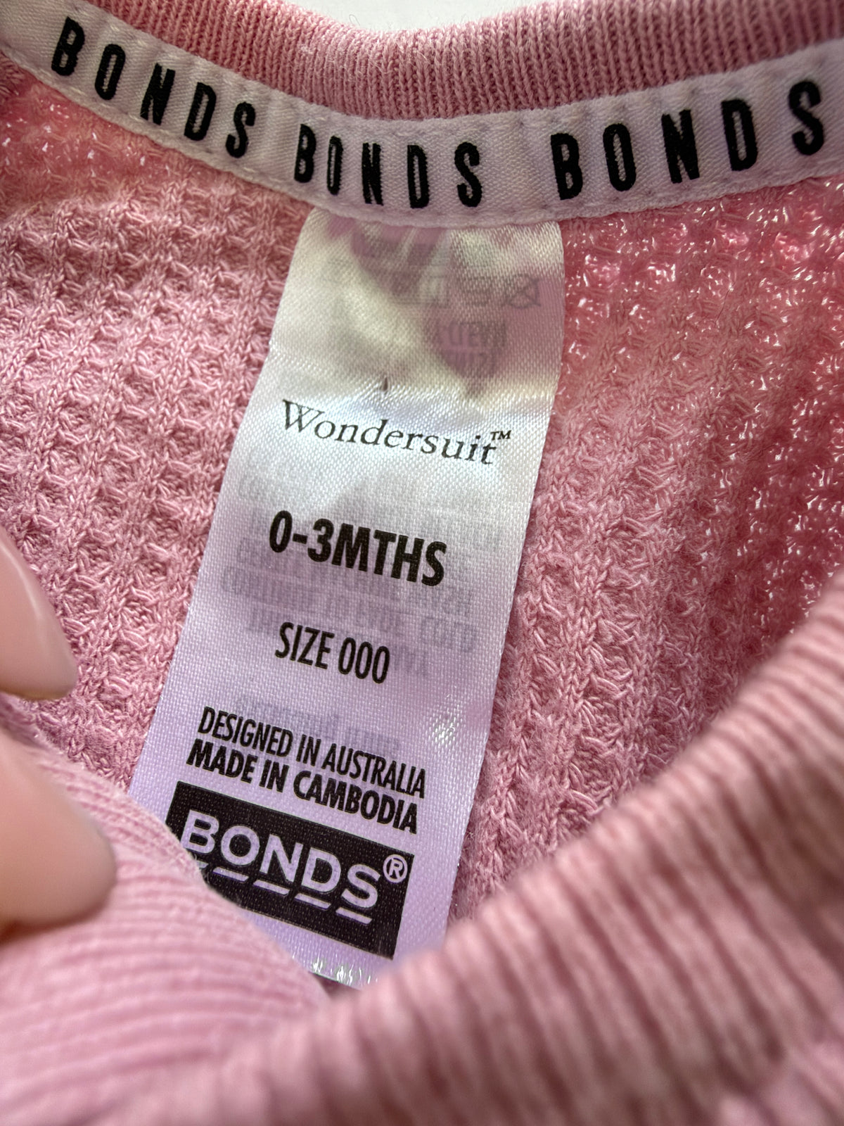 Bonds Wondersuit (0-3M)