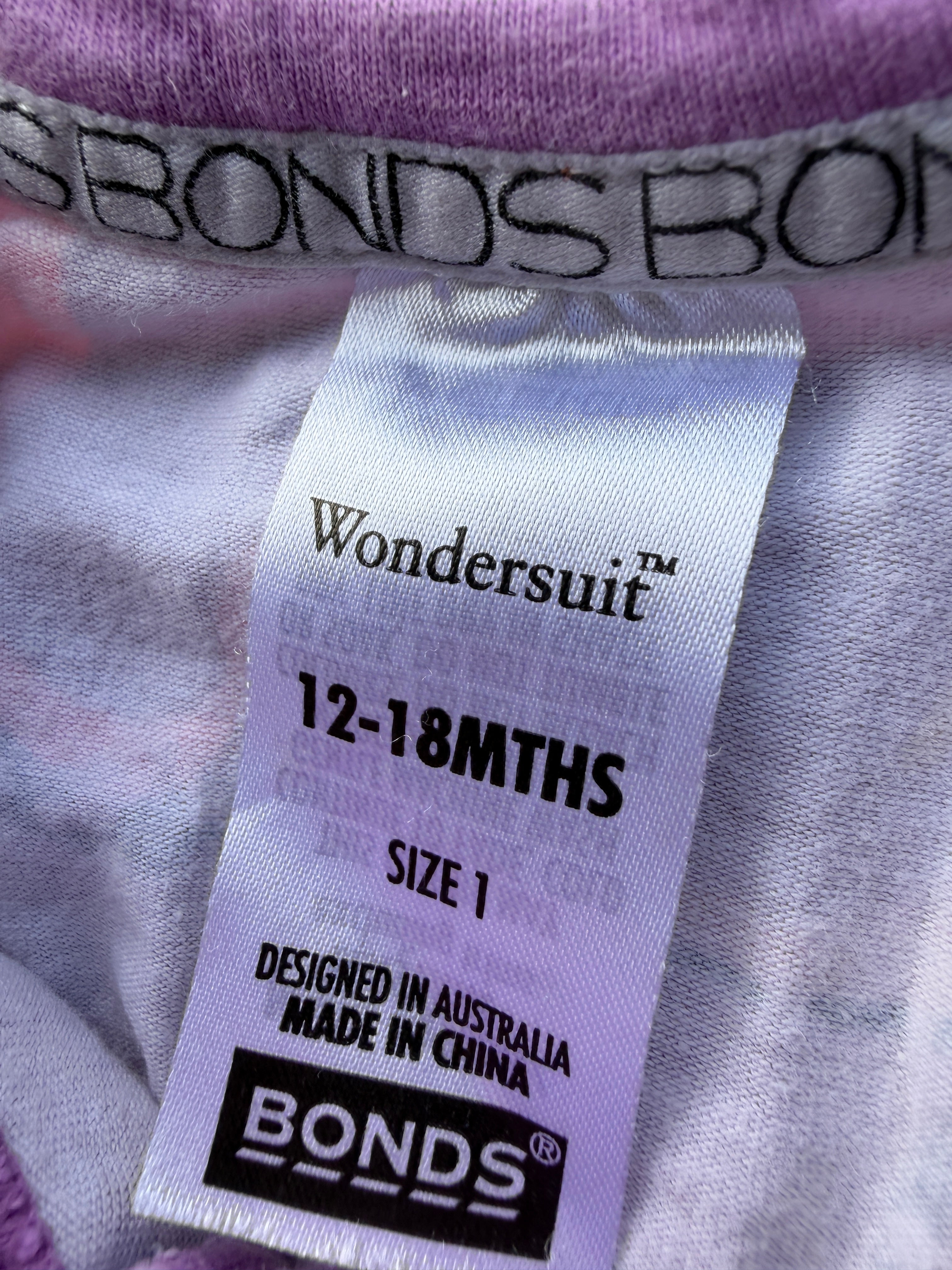Bonds Wondersuit (12-18M)