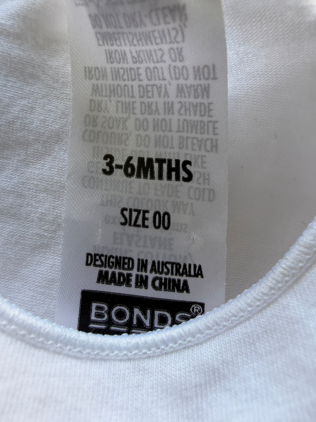 Bonds Bodysuit (3-6M)