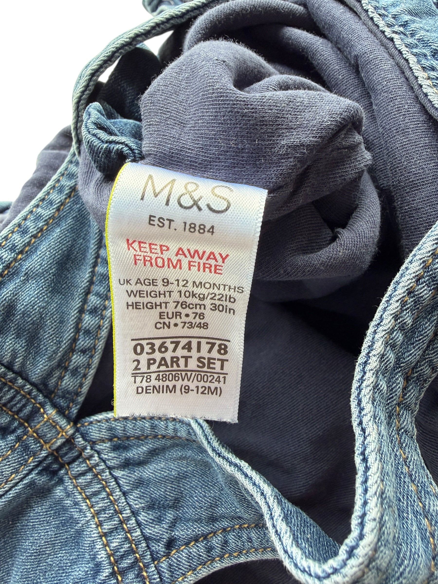 M&S Onepiece (9-12M)