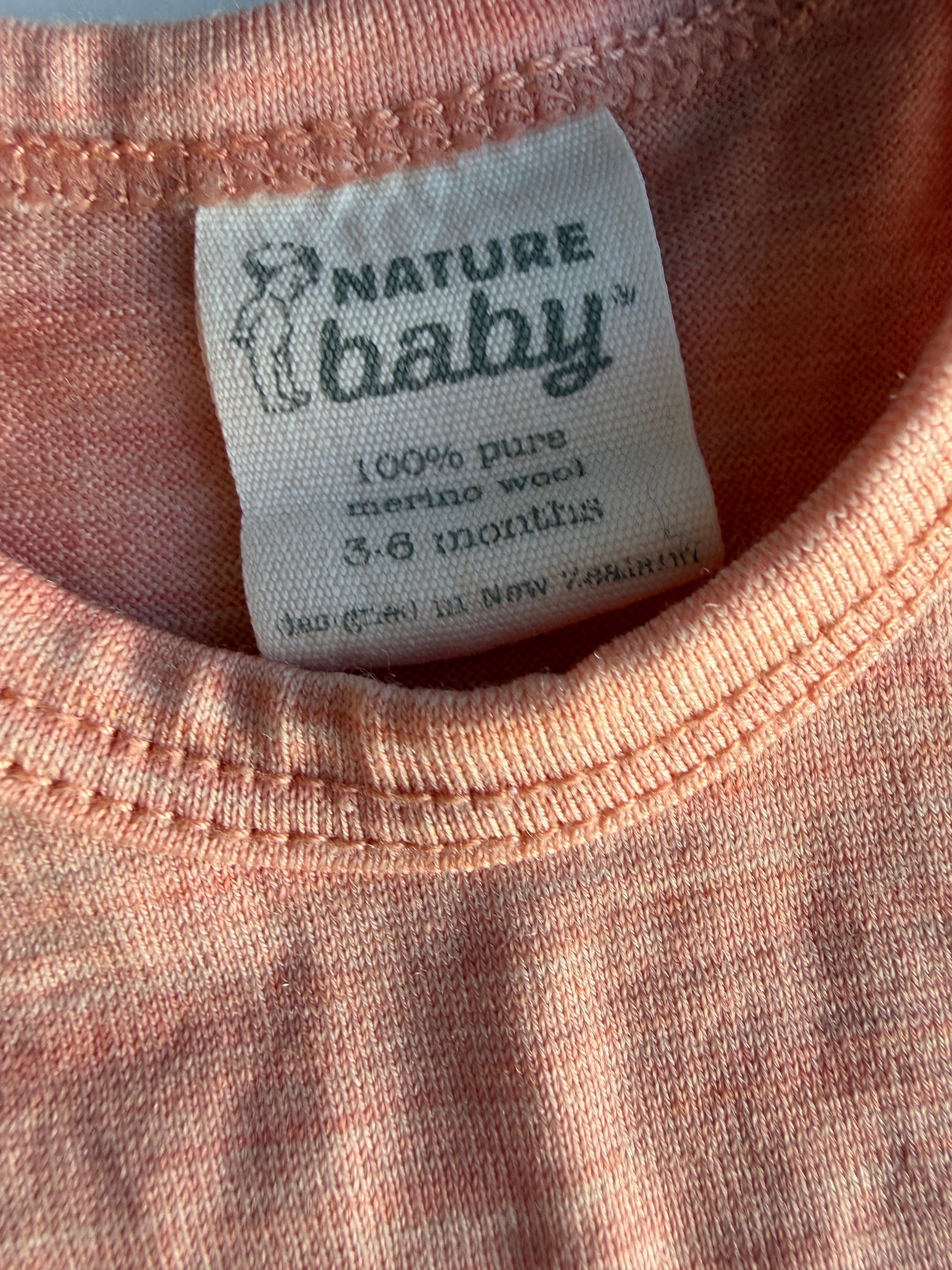 Nature Baby Singlet (3-6M)