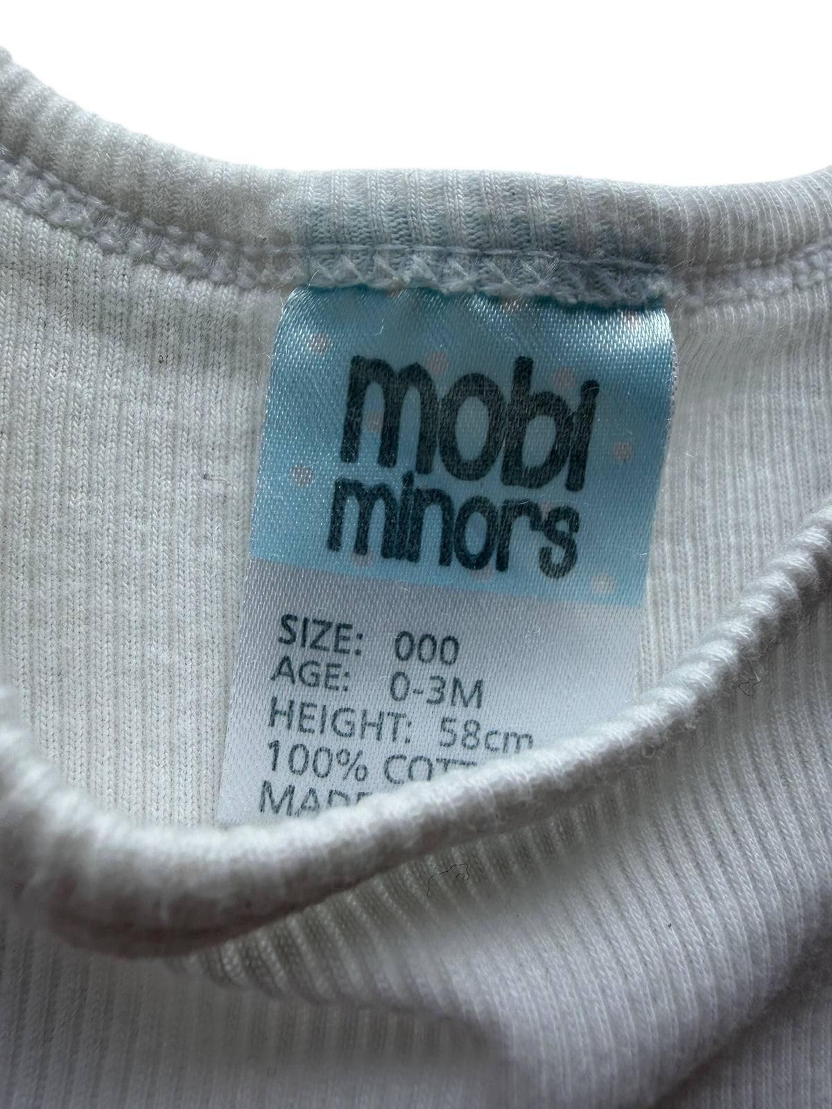 Mobi Minors Bodysuit (0-3M)