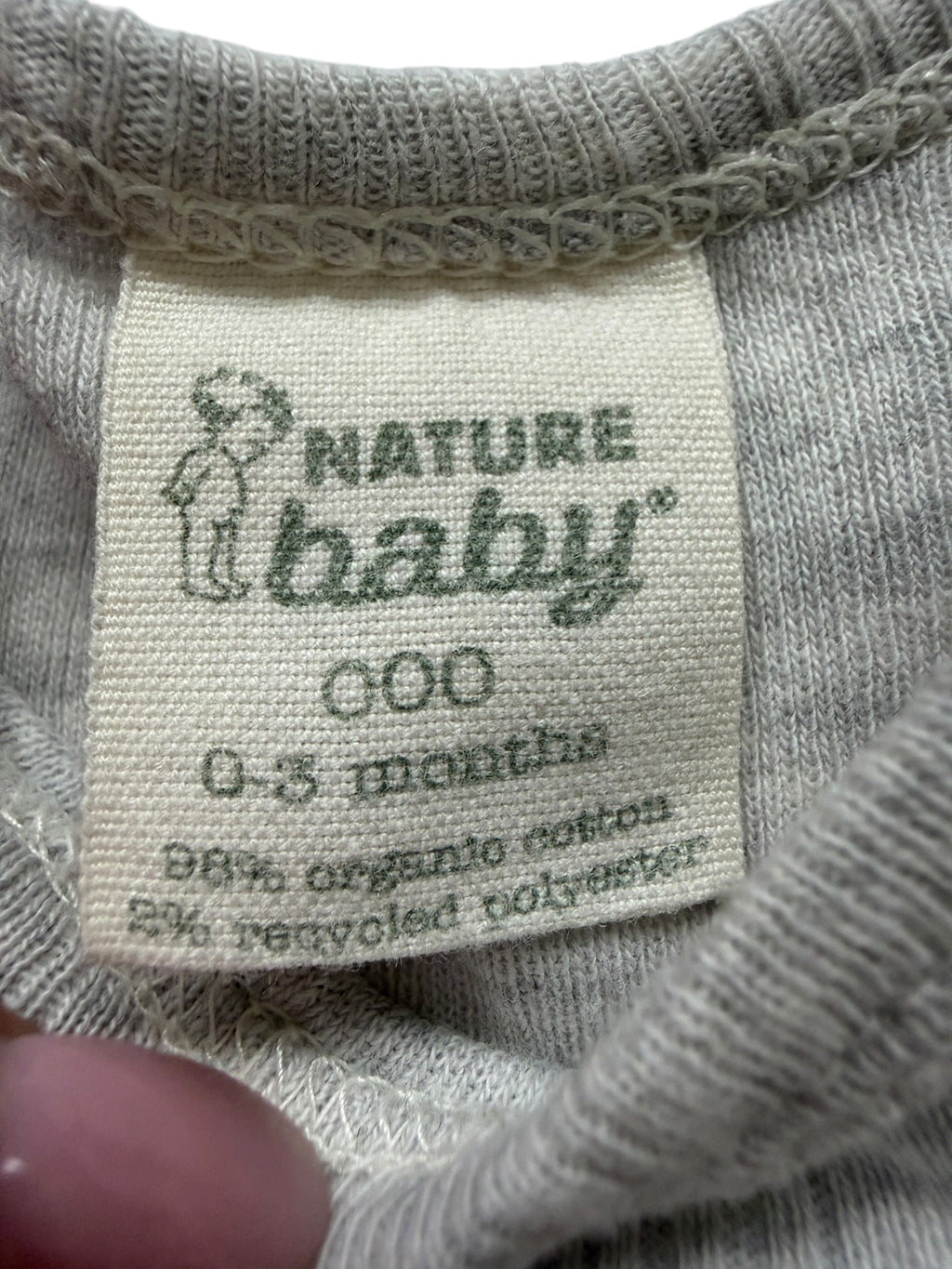 Nature Baby Bodysuit (0-3M)