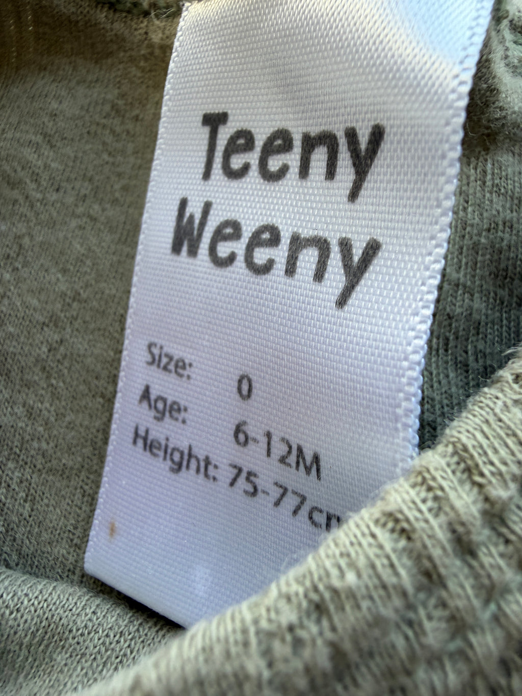 Teeny Weeny Bodysuit (6-12M)