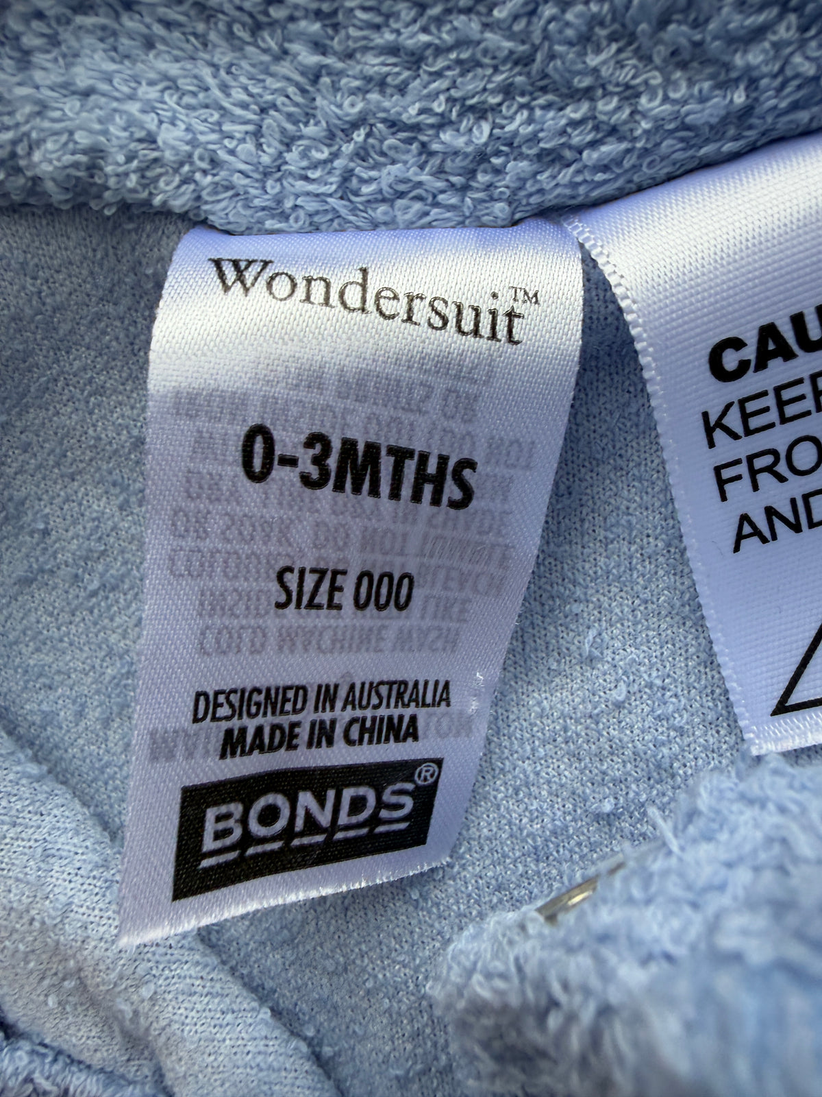 Bonds Wondersuit (0-3M)