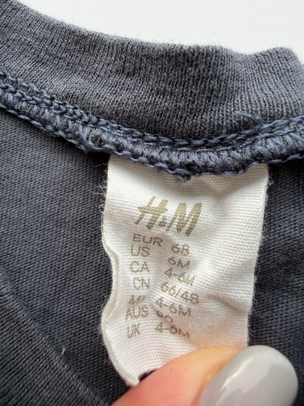 H&M Long Sleeve (3-6M)