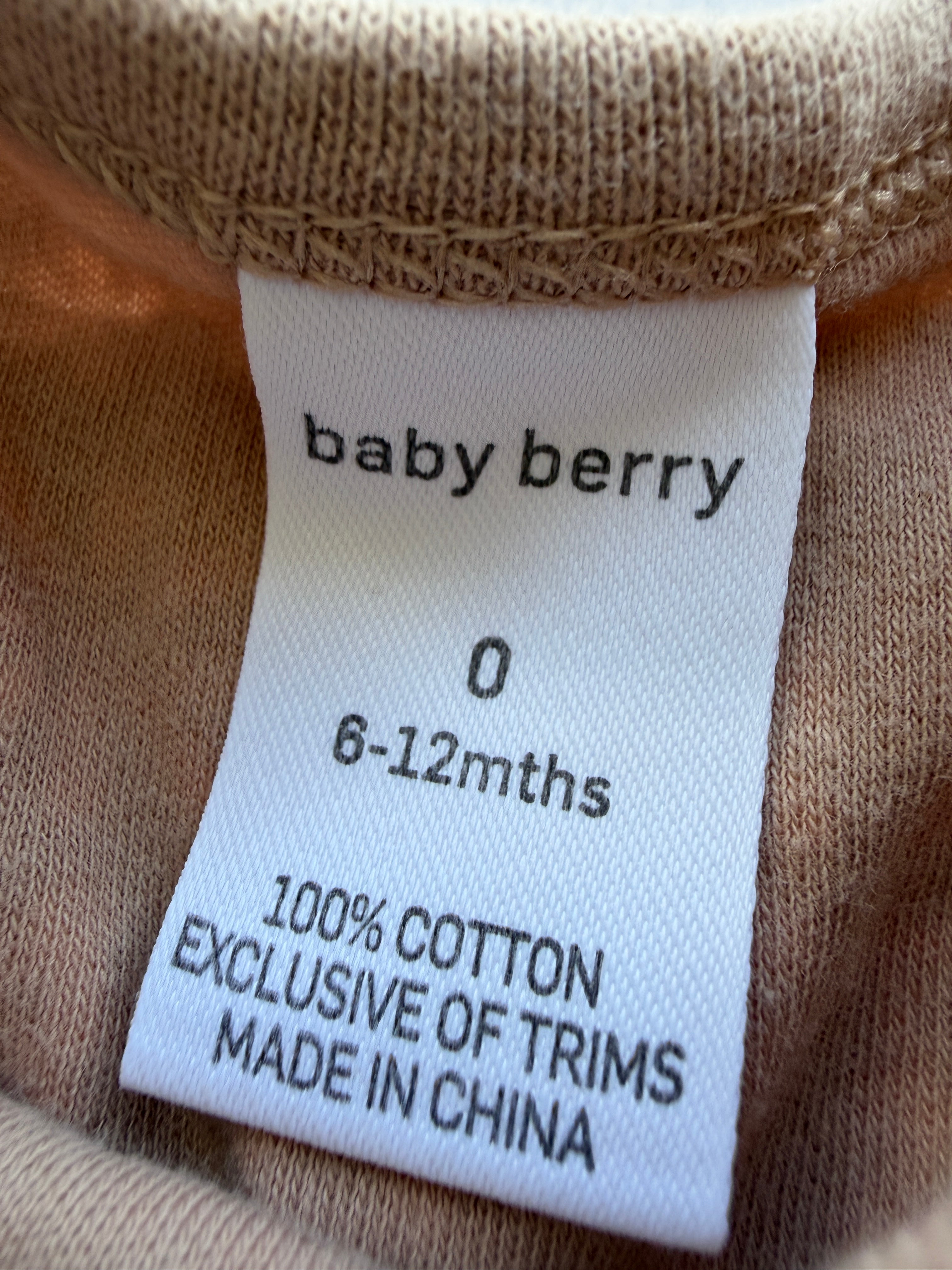 Baby Berry Bodysuit (6-12M)