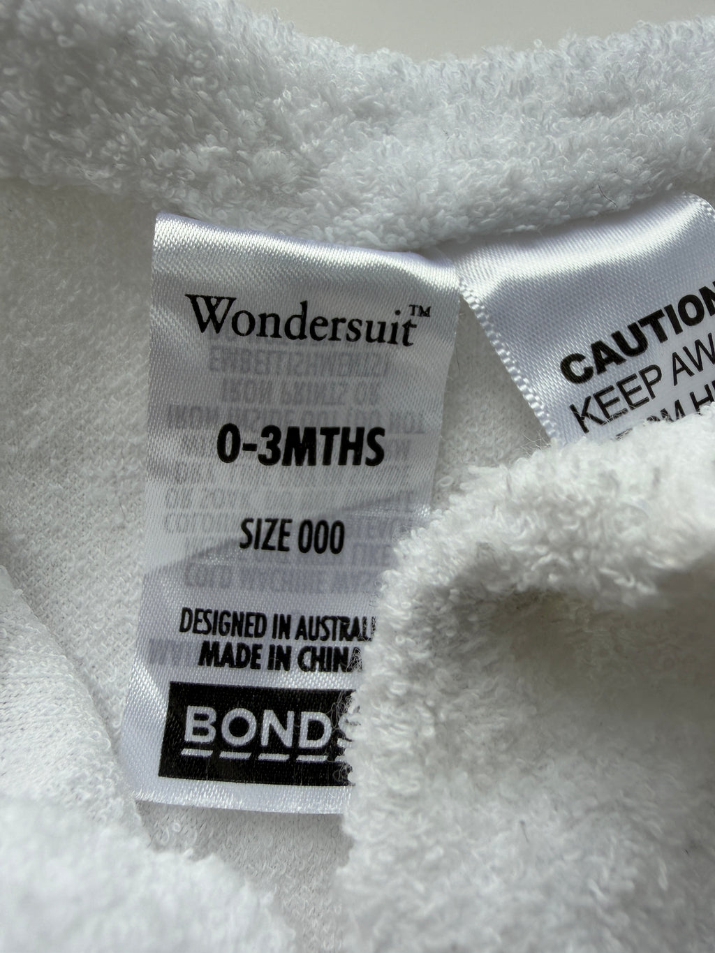 Bonds Wondersuit (0-3M)