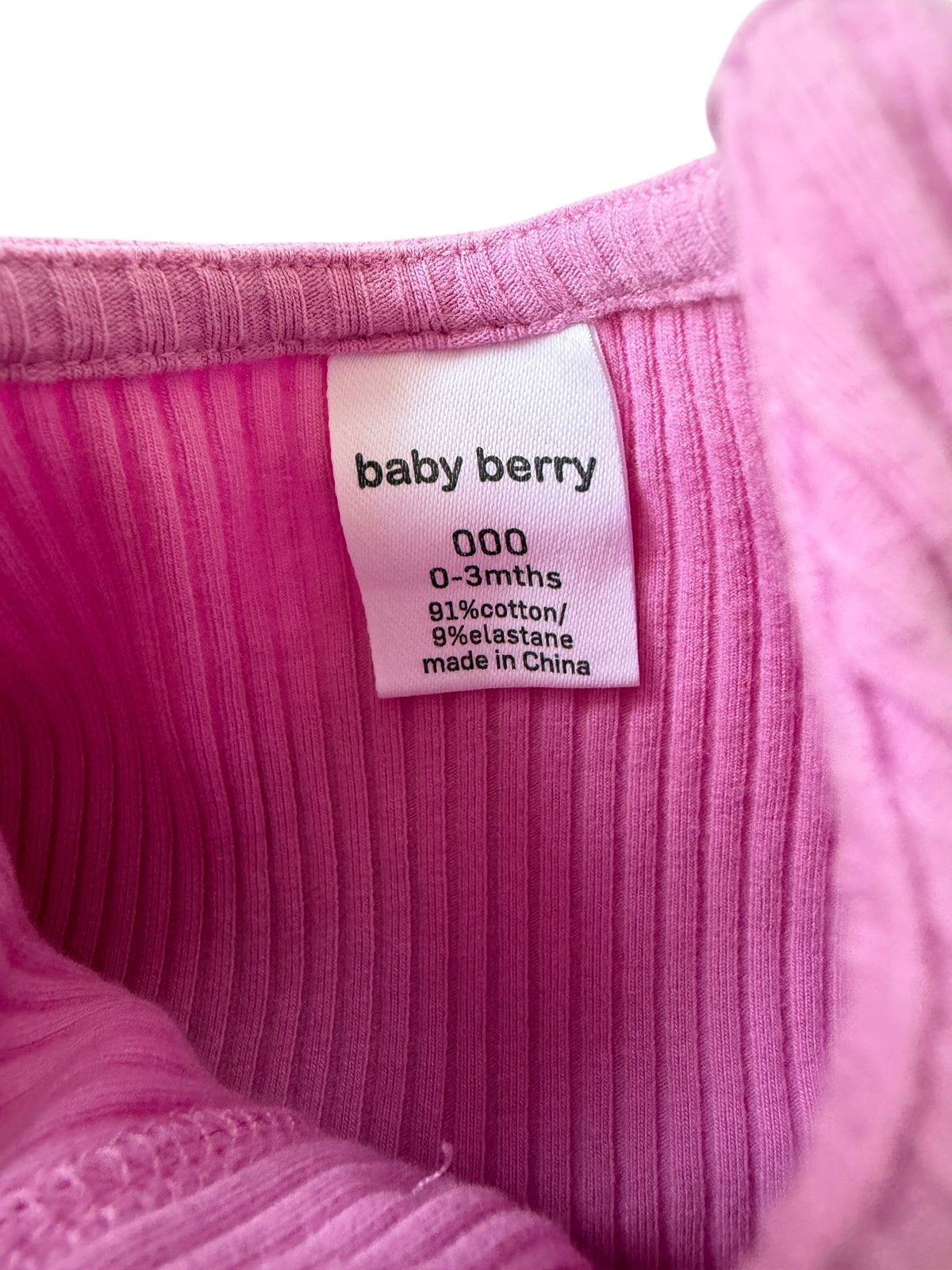 Baby Berry Dress (0-3M)
