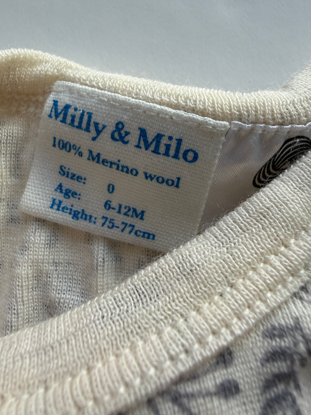 Milly & Milo Bodysuit (6-12M)