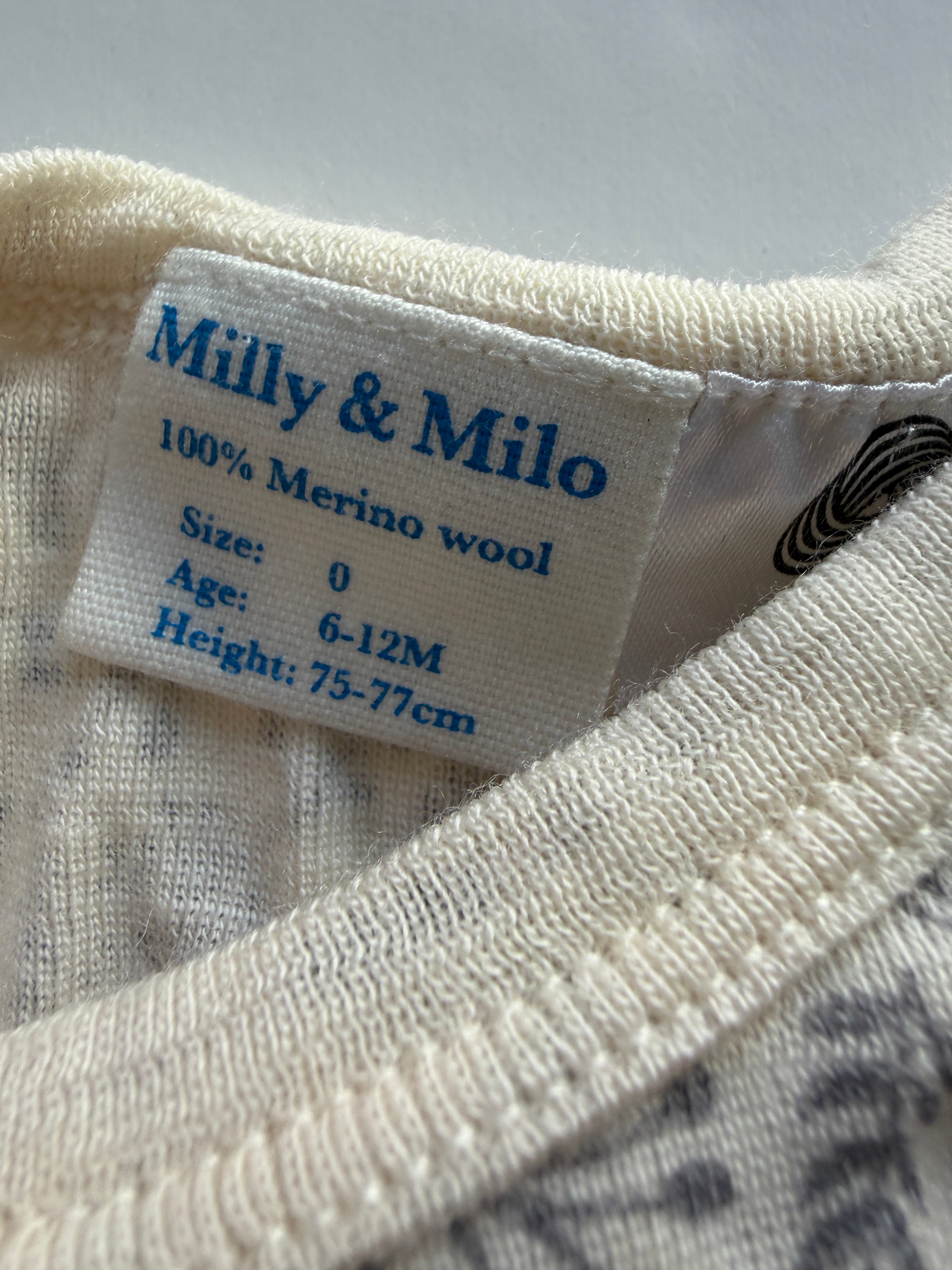 Milly & Milo Bodysuit (6-12M)