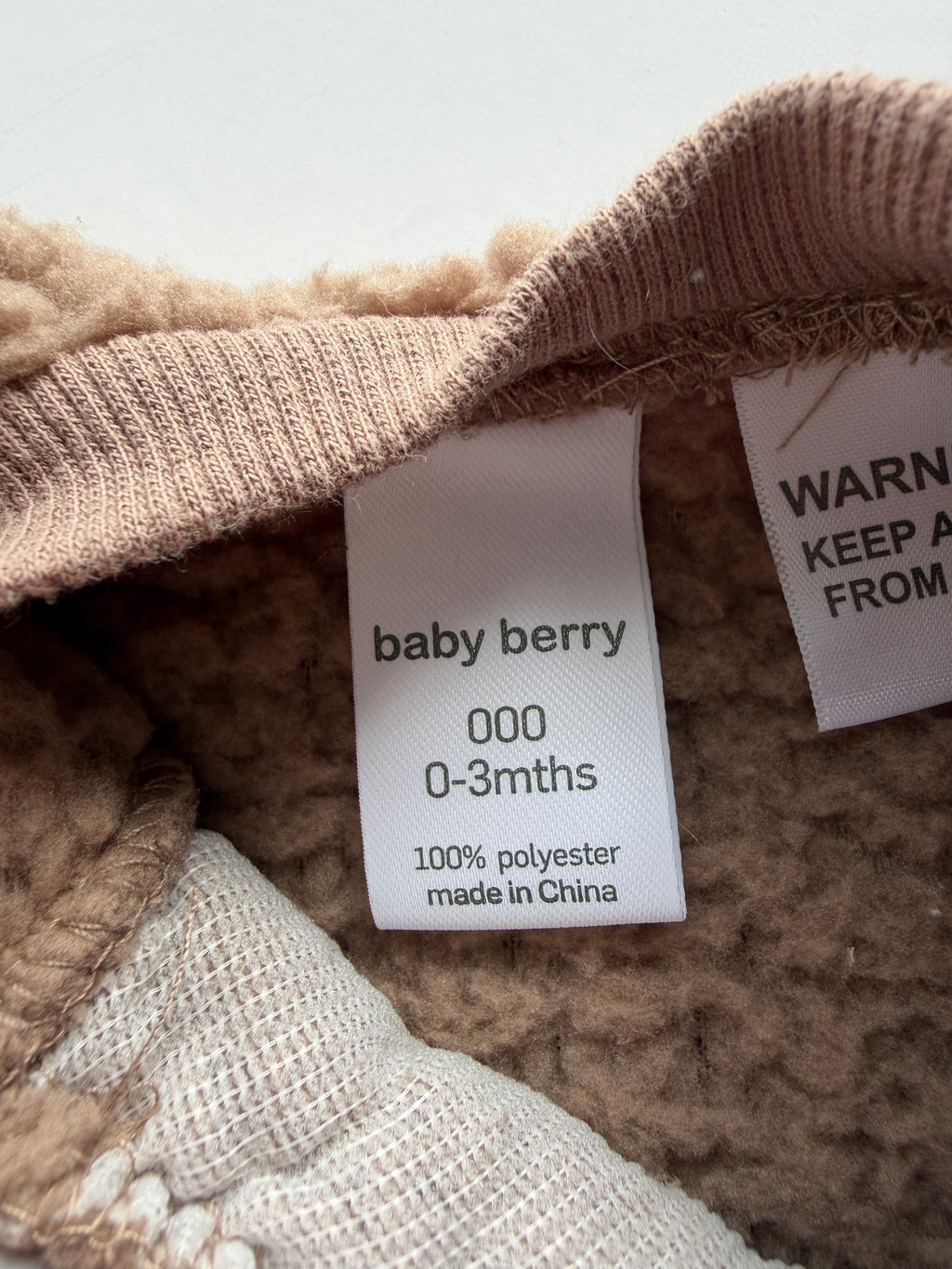 Baby Berry Jumper (0–3M)