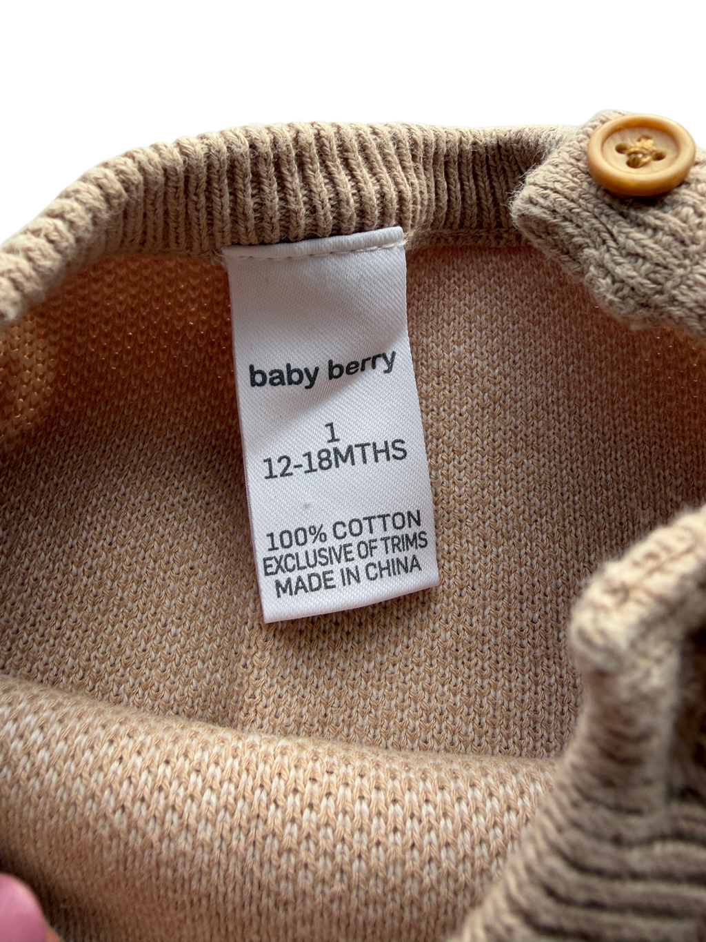Baby Berry Jumper (12-18M)