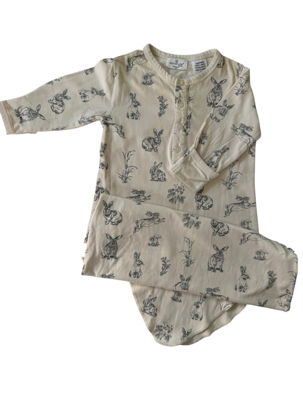 Burrow & Be Sleep Gown (0-3M)