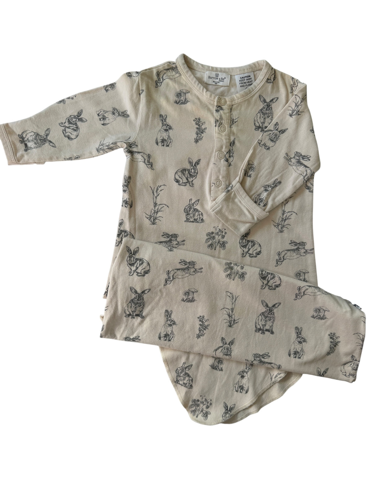 Burrow & Be Sleep Gown (0-3M)