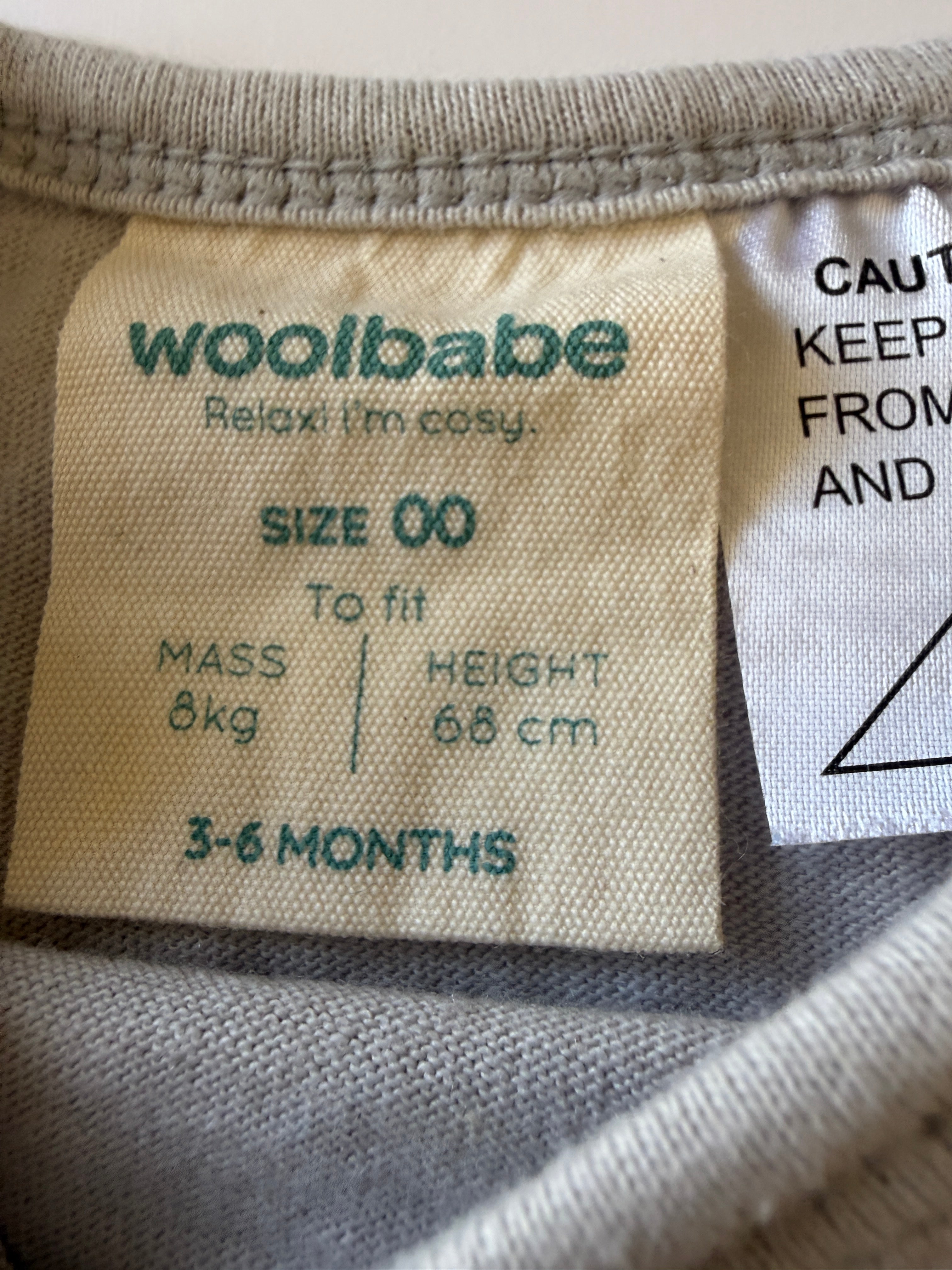 Woolbabe Sleep Gown (3-6M)