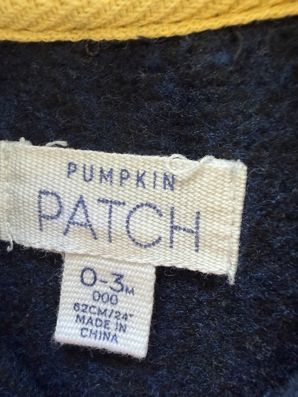 Pumpkin Patch Jumper (0-3M)
