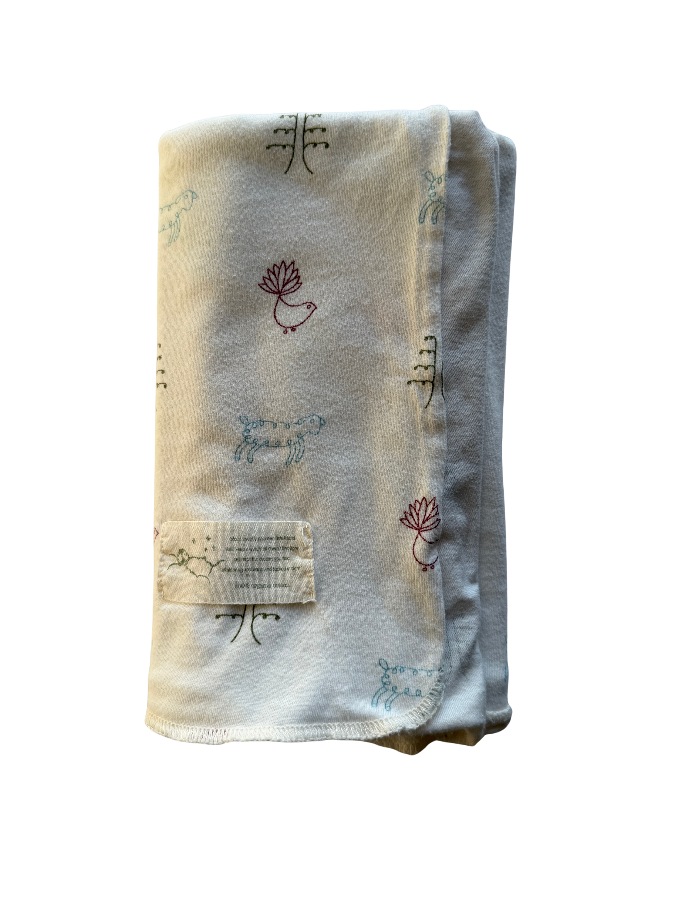 Nature Baby Organic Cotton Swaddle Blanket