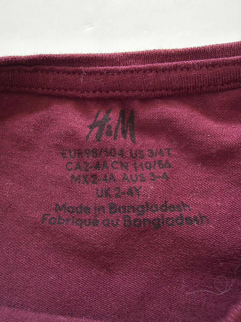 H&M Long Sleeve (2-4)