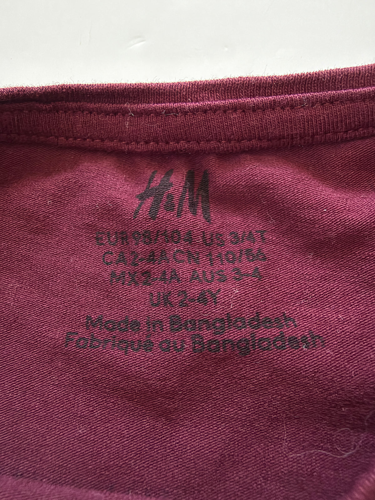 H&M Long Sleeve (2-4)