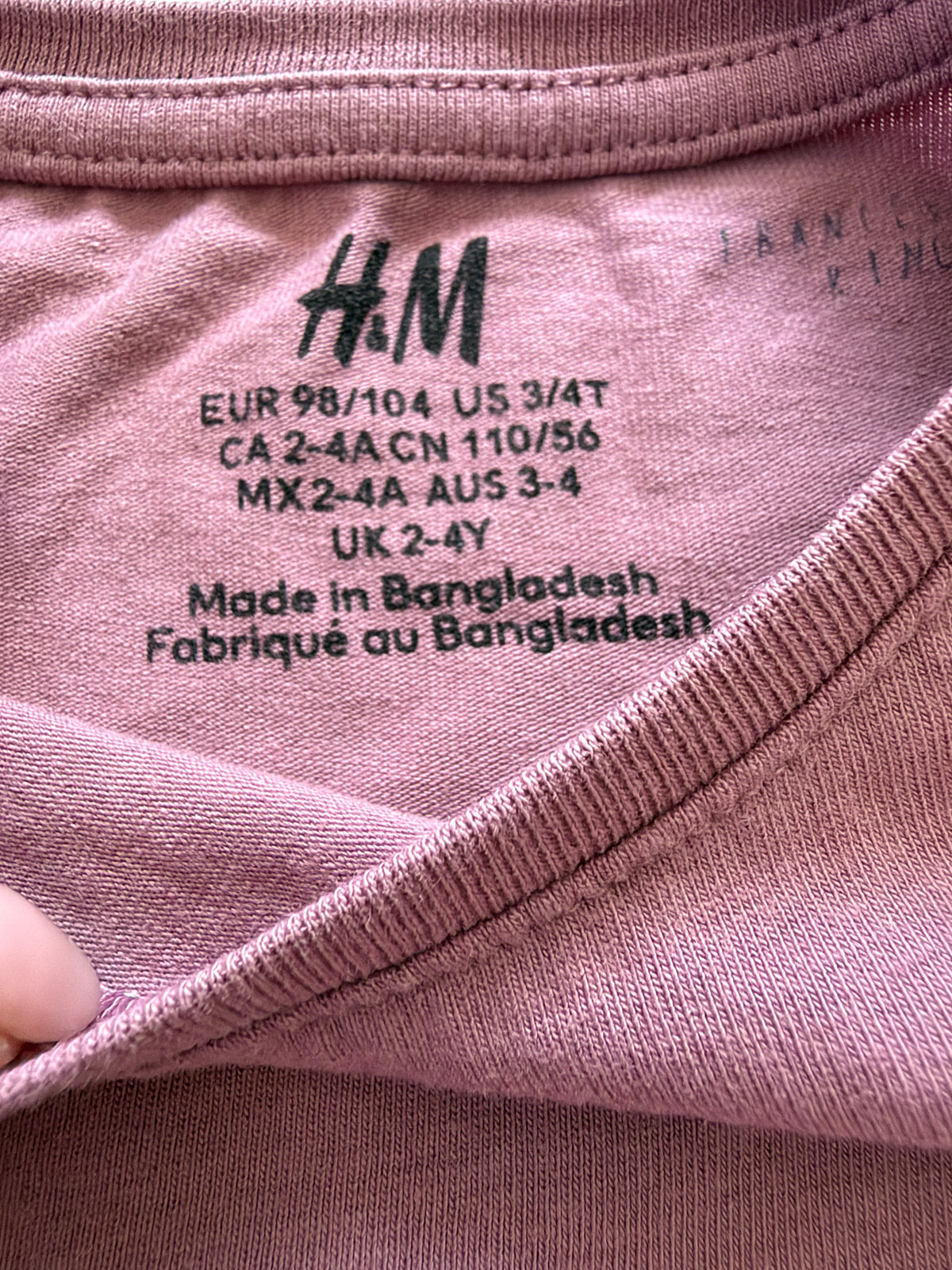 H&M Long Sleeve (2-4)