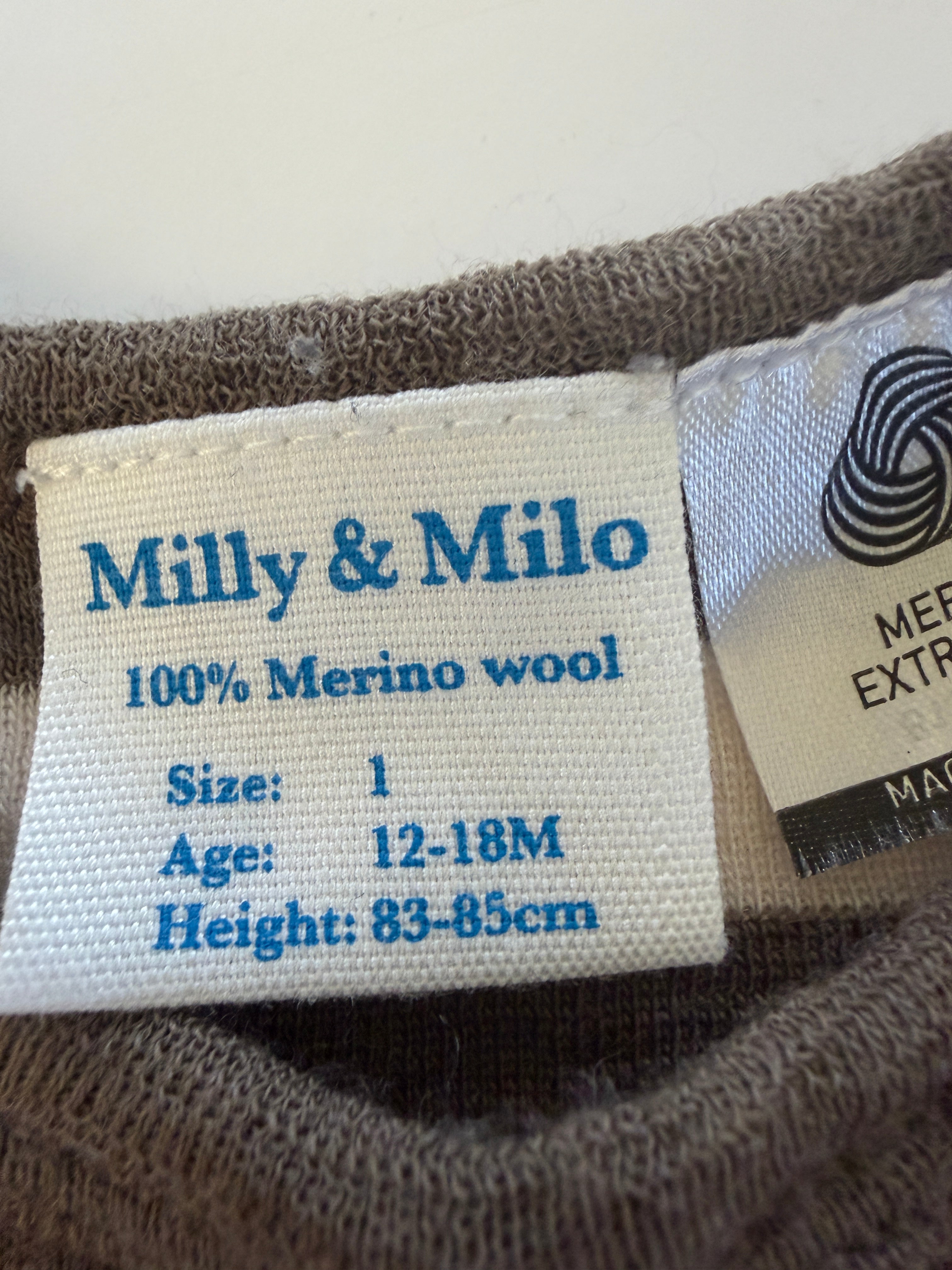 Milly & Milo Bodysuit (12-18M)