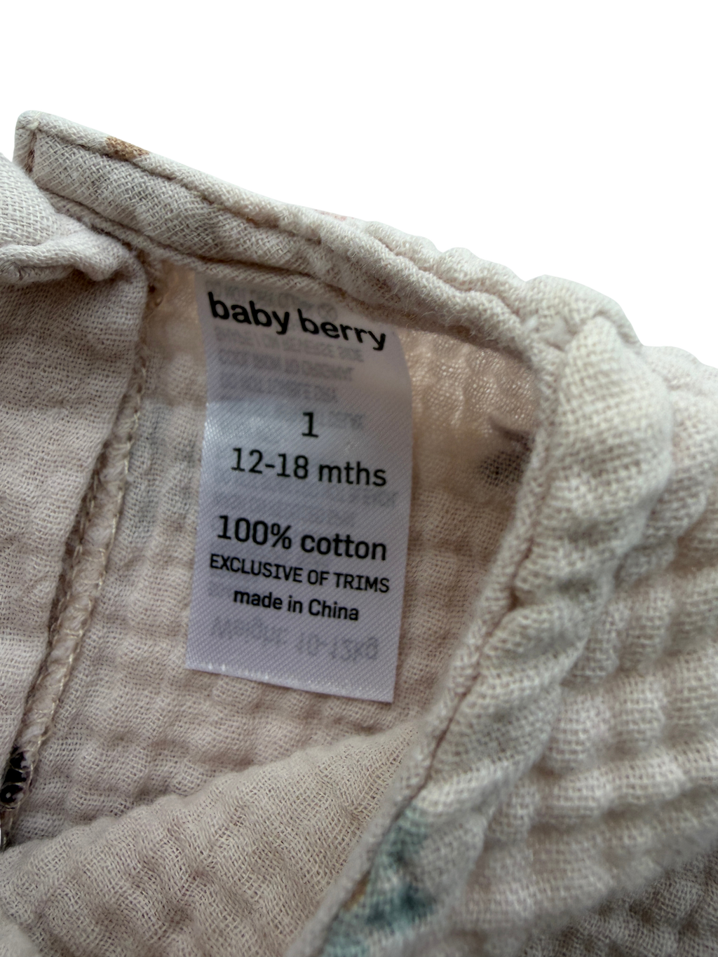 Baby Berry Onepiece (12-18M)