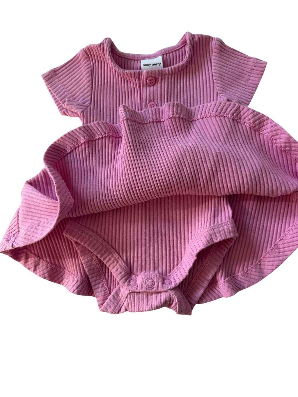 Baby Berry Dress (0-3M)