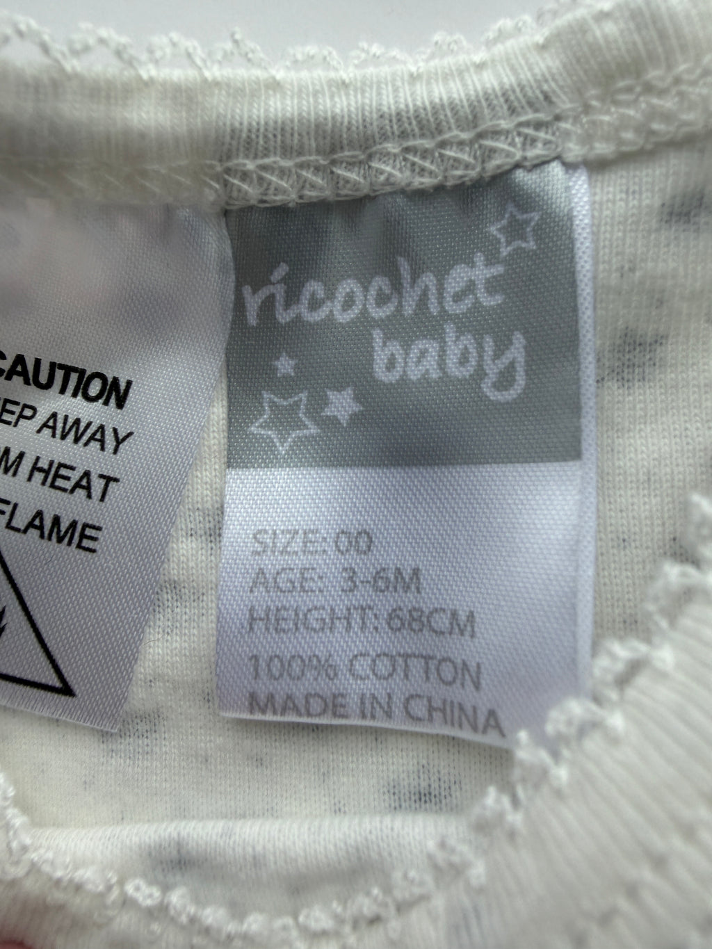 Ricochet Baby Bodysuit (3-6M)