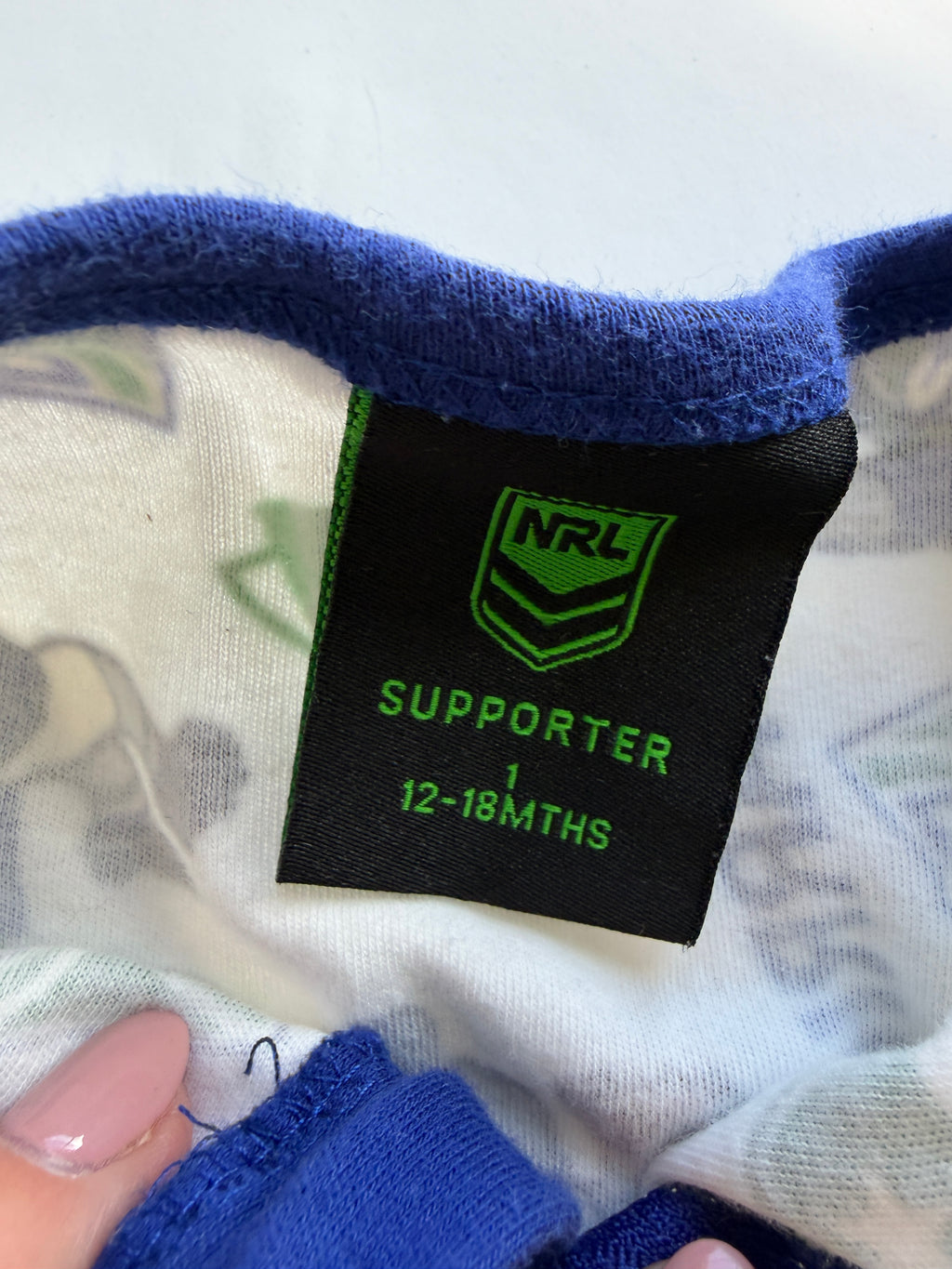 Warriors Onesie (12-18M)
