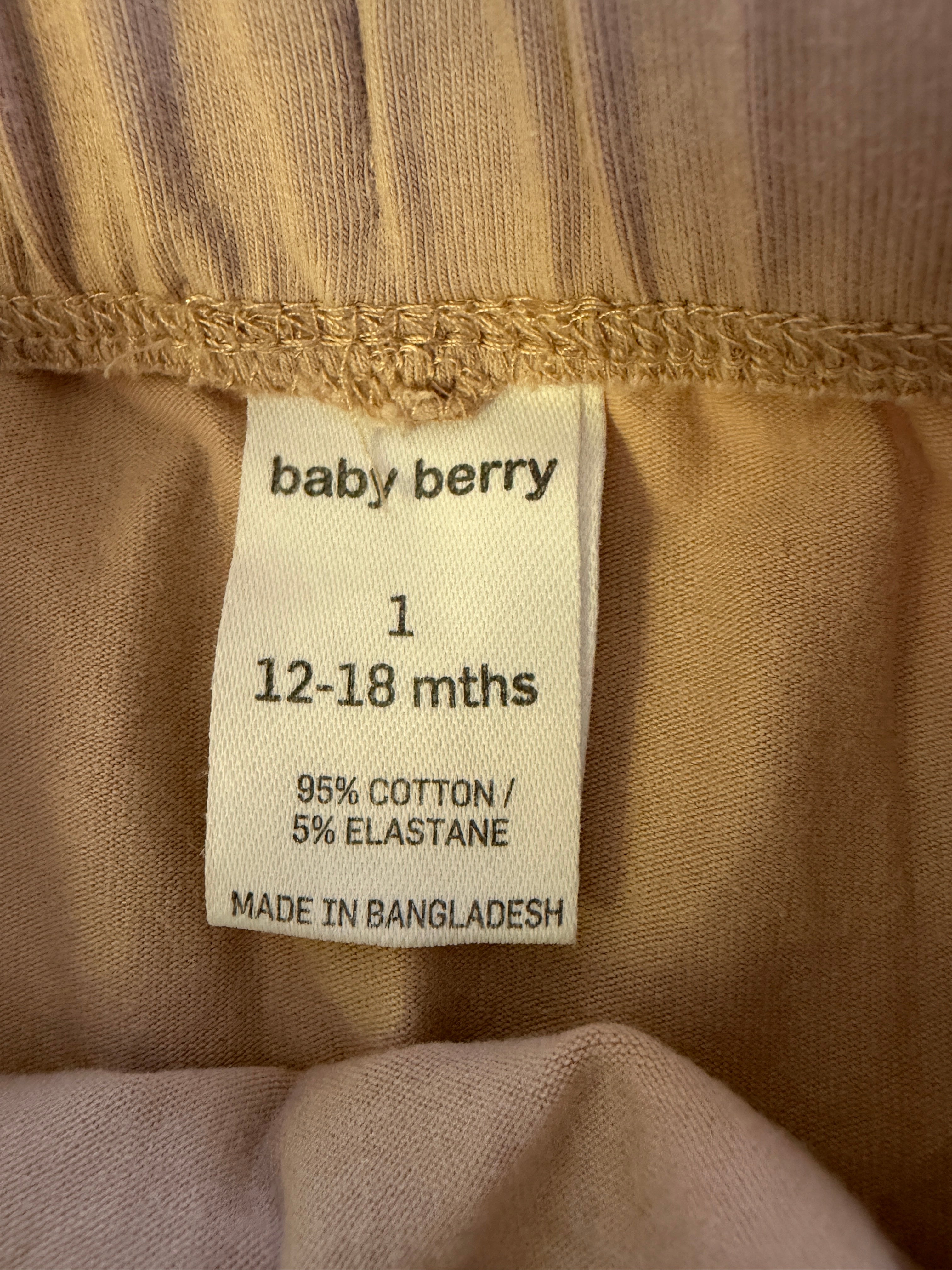 Baby Berry Pants (12-18M)