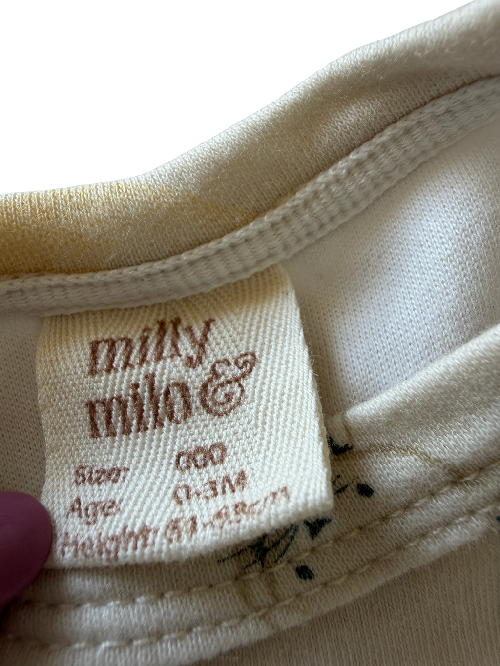 Milly & Milo Onesie (0-3M)