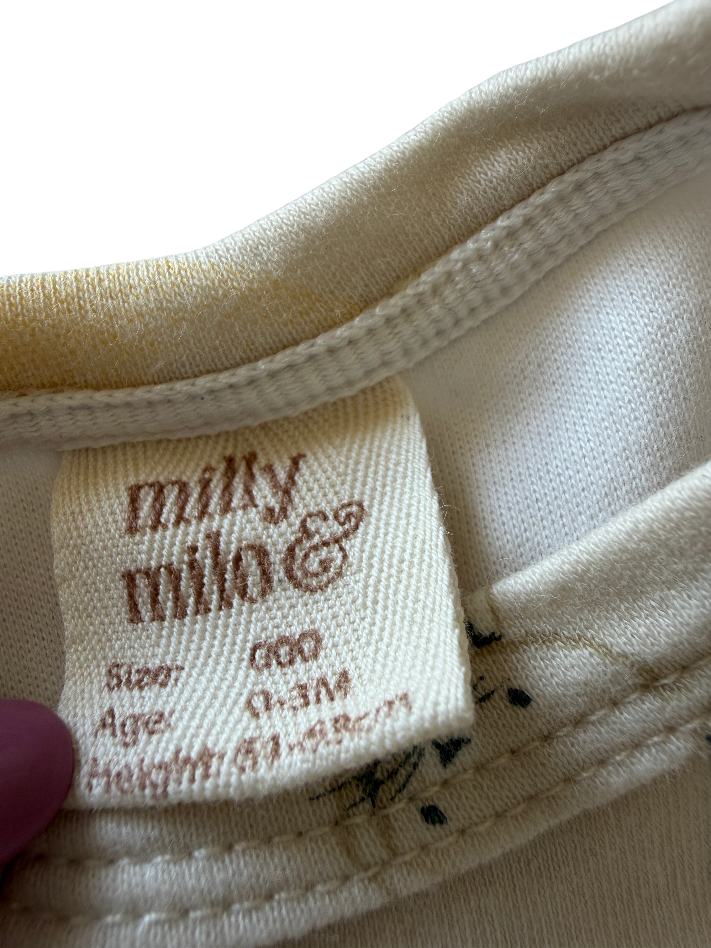 Milly & Milo Onesie (0-3M)