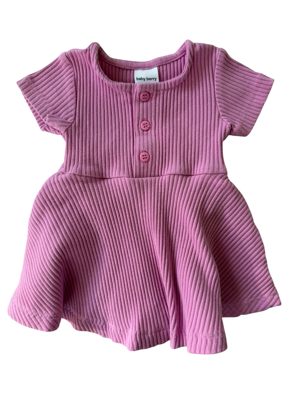 Baby Berry Dress (0-3M)