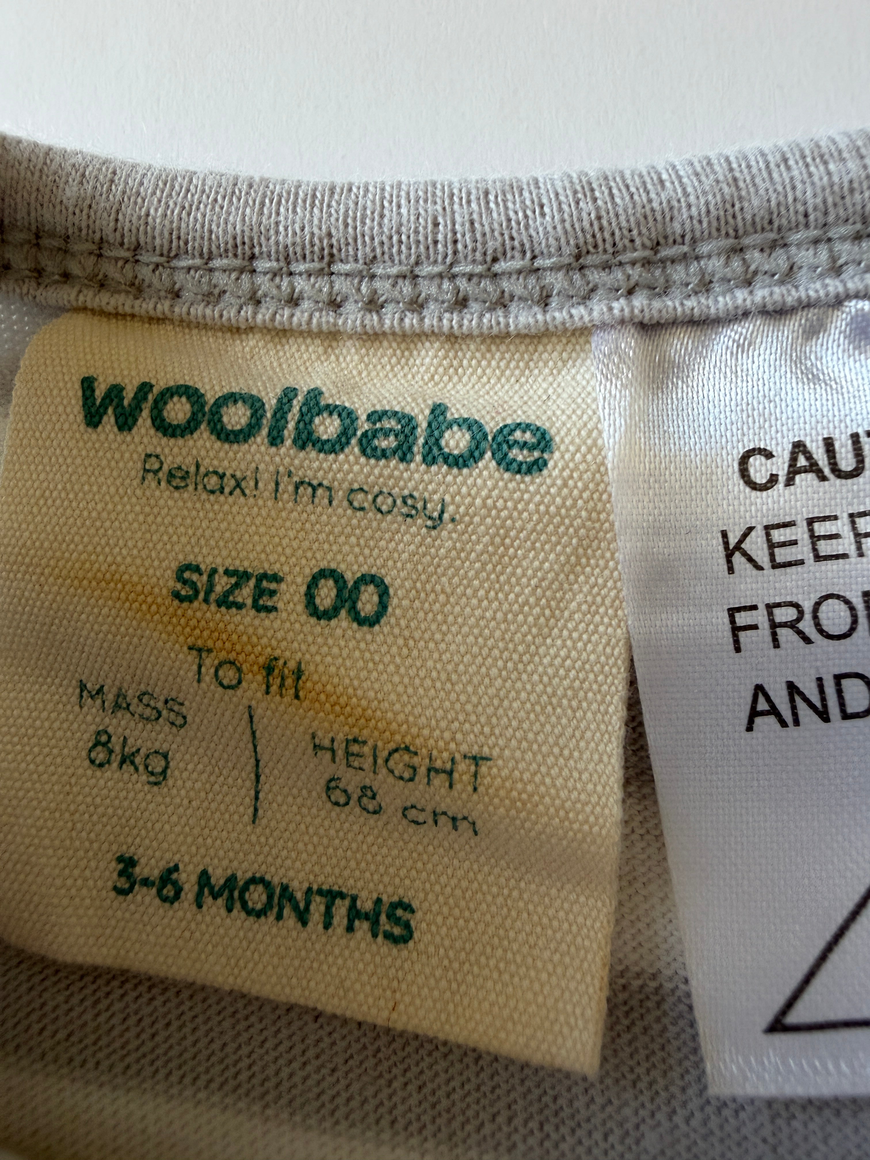 Woolbabe Sleep Gown (3-6M)