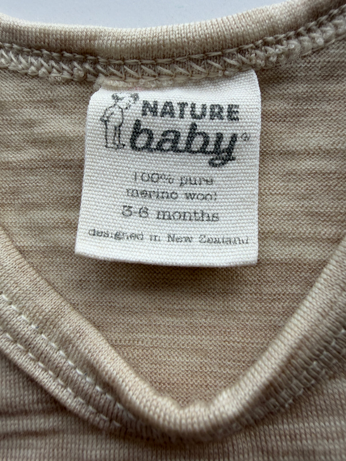Nature Baby Singlet (3-6M)