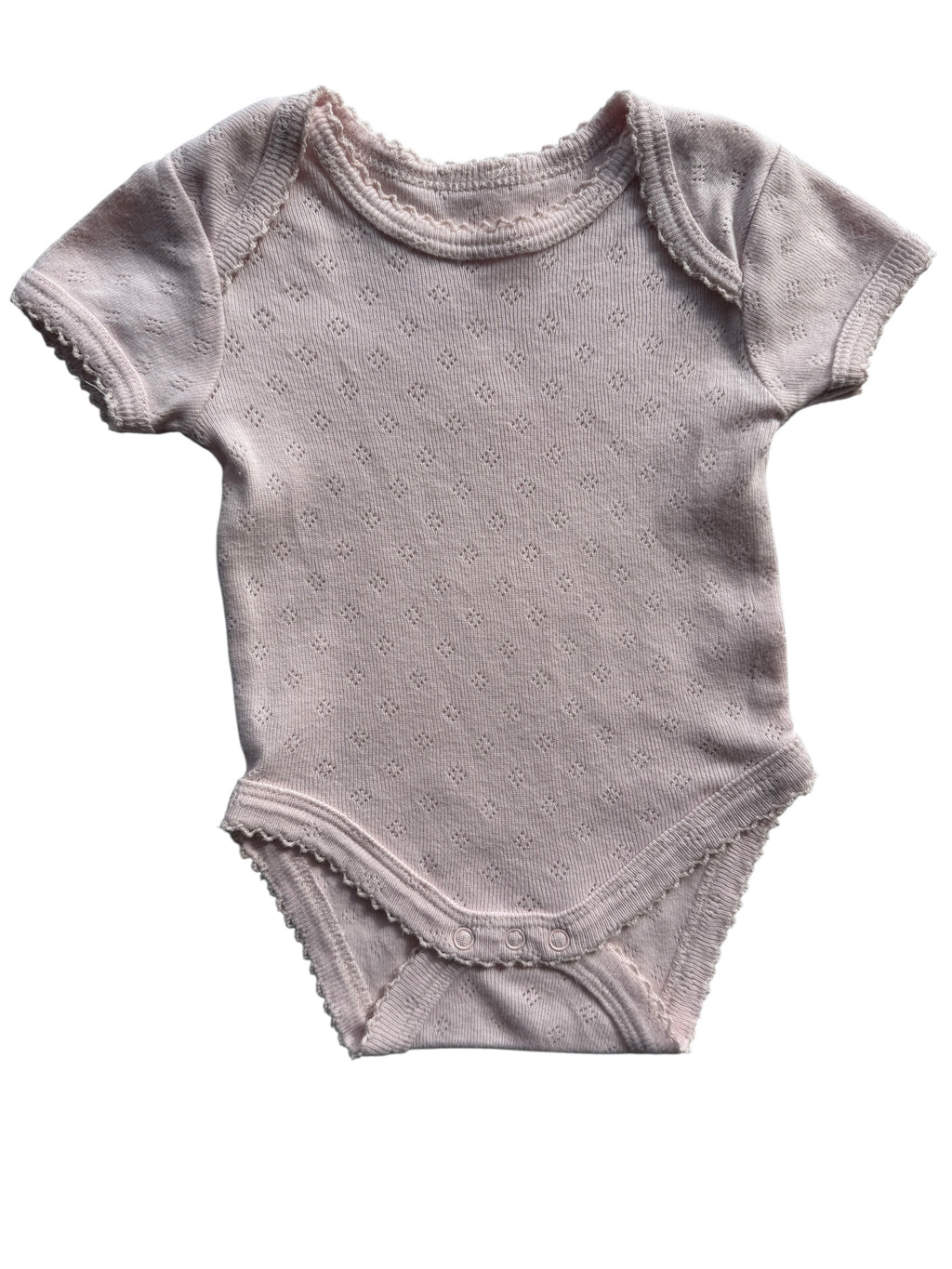 No Brand Pointelle Bodysuit (NB)