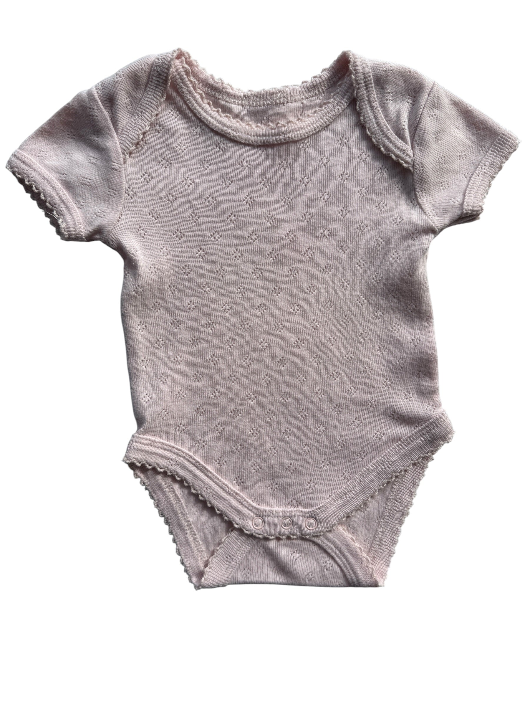 No Brand Pointelle Bodysuit (NB)
