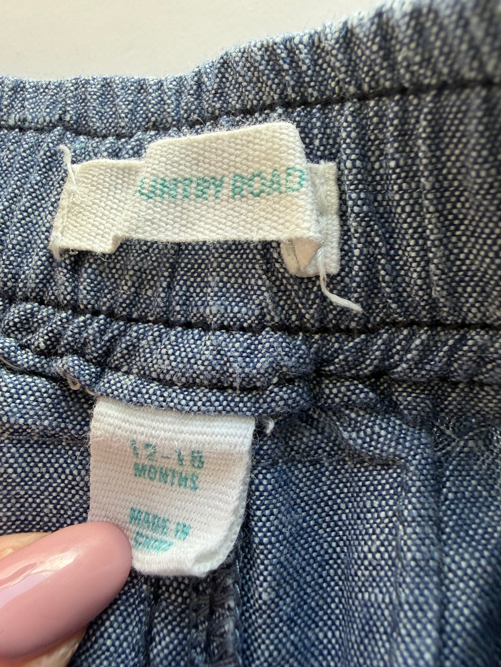 Country Road Shorts (12-18M)