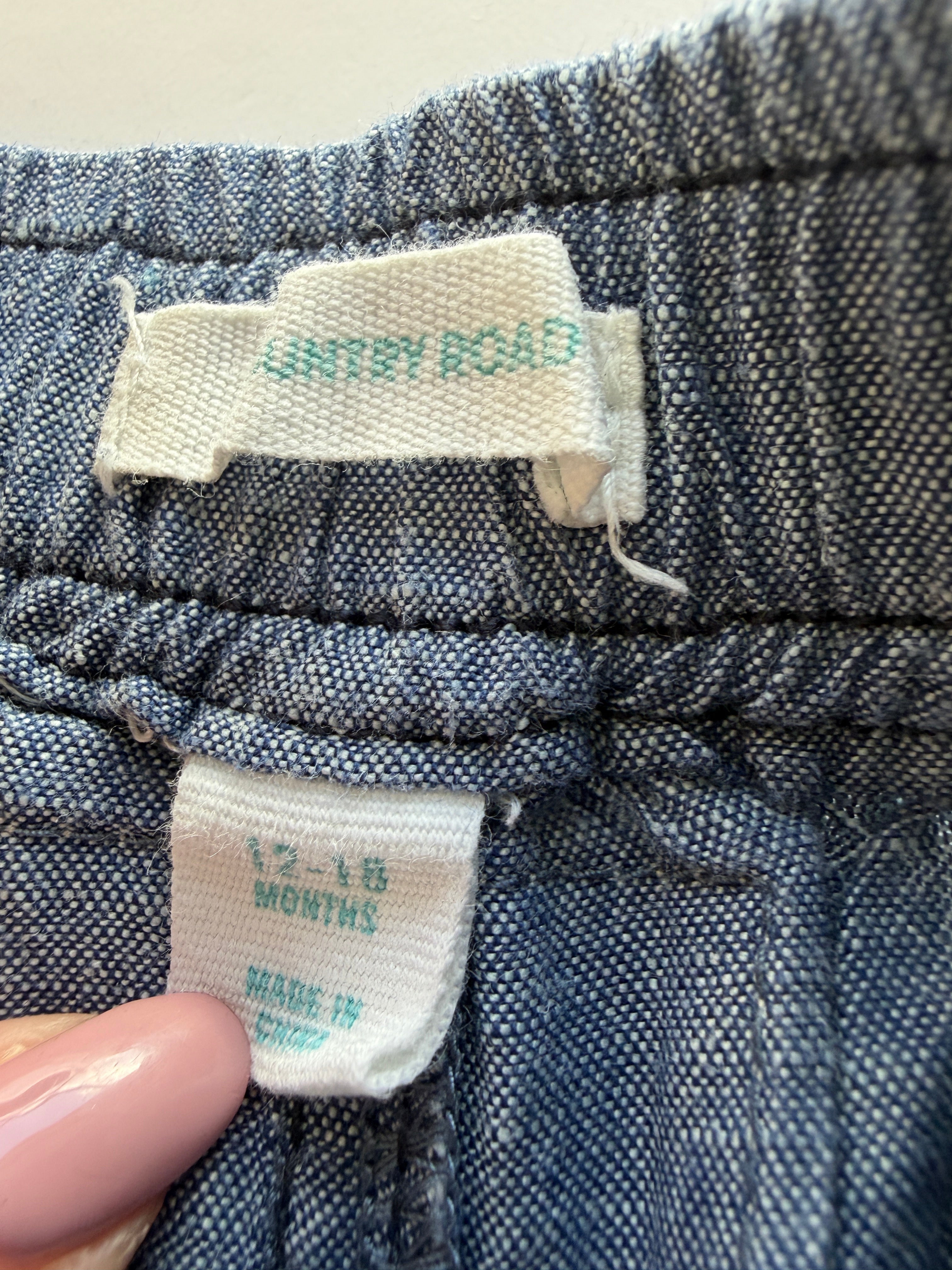 Country Road Shorts (12-18M)