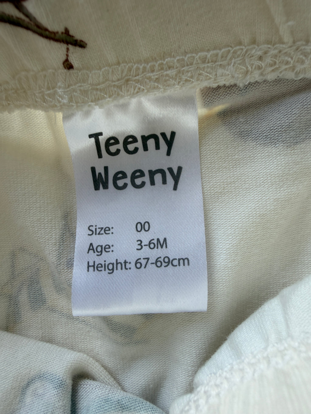 Teeny Weeny Bodysuit/Pants Set (3-6M)