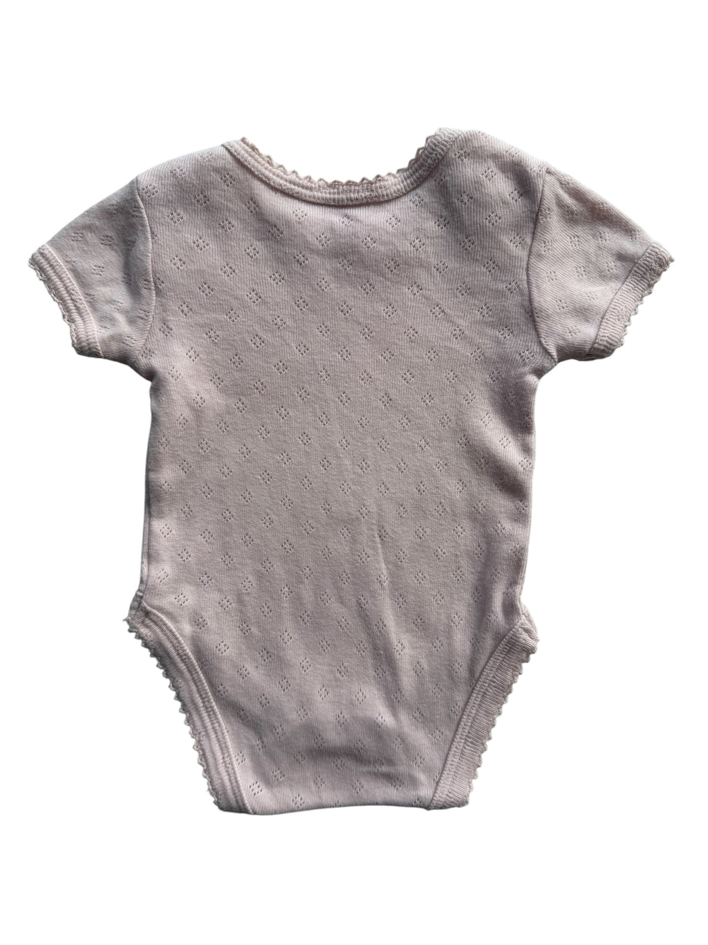 No Brand Pointelle Bodysuit (NB)