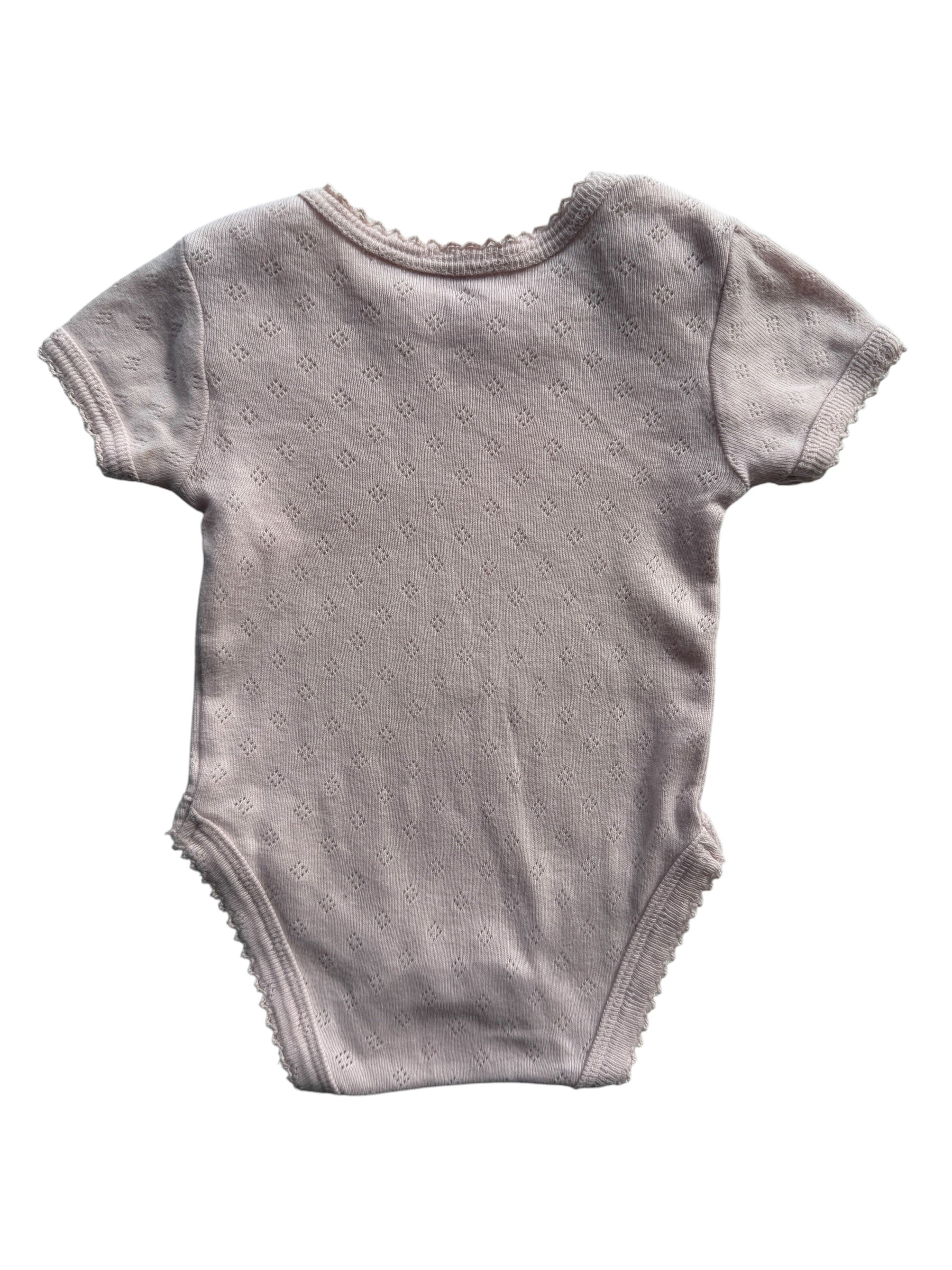 No Brand Pointelle Bodysuit (NB)