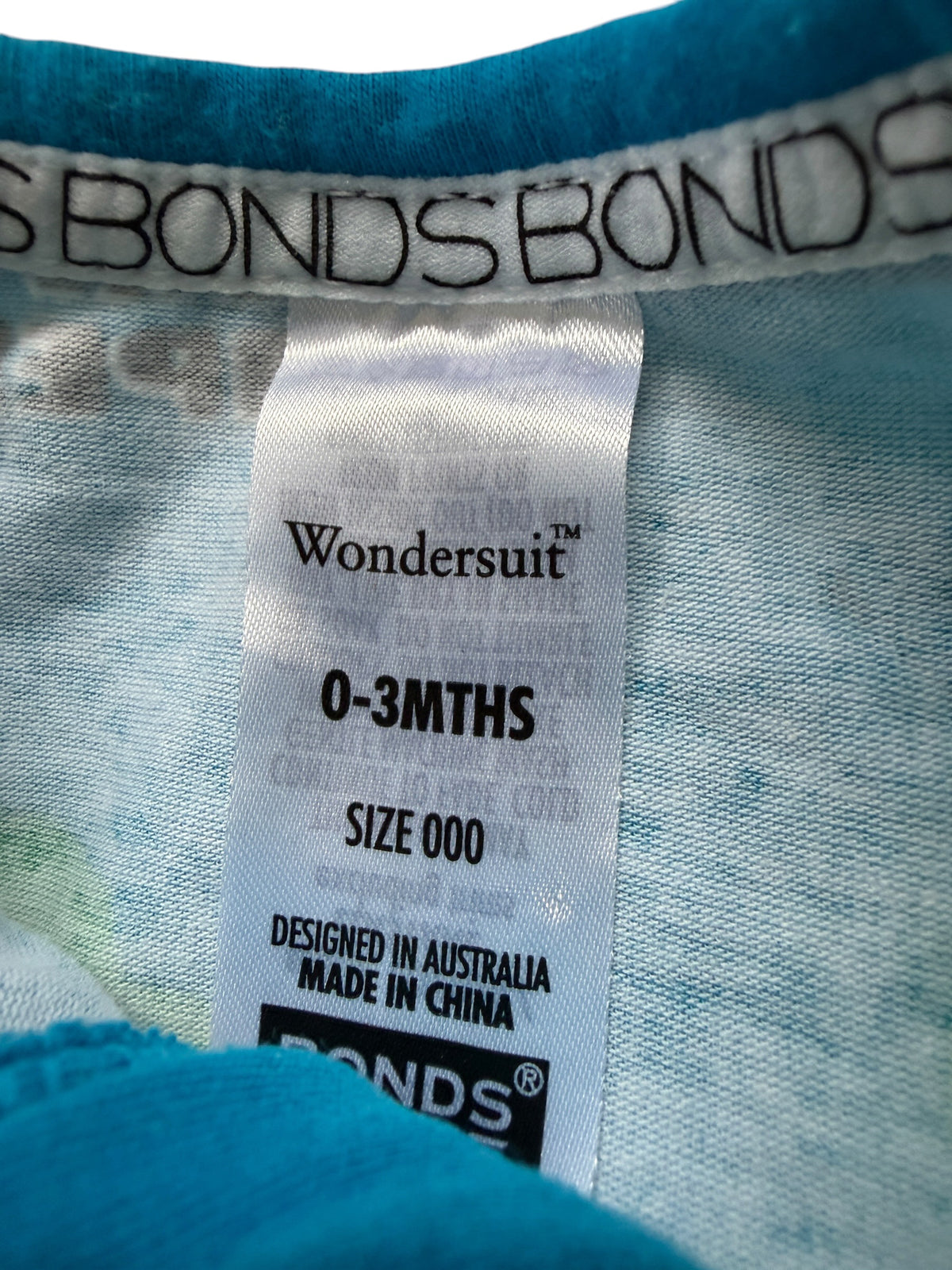 Bonds Wondersuit (0-3M)