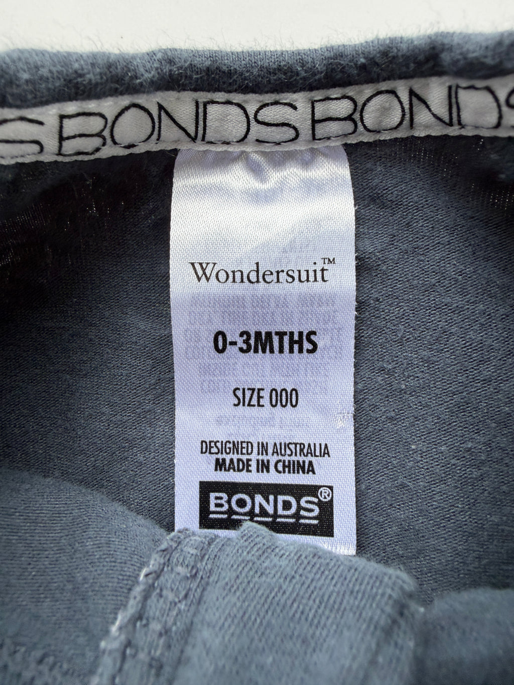 Bonds Wondersuit (0-3M)