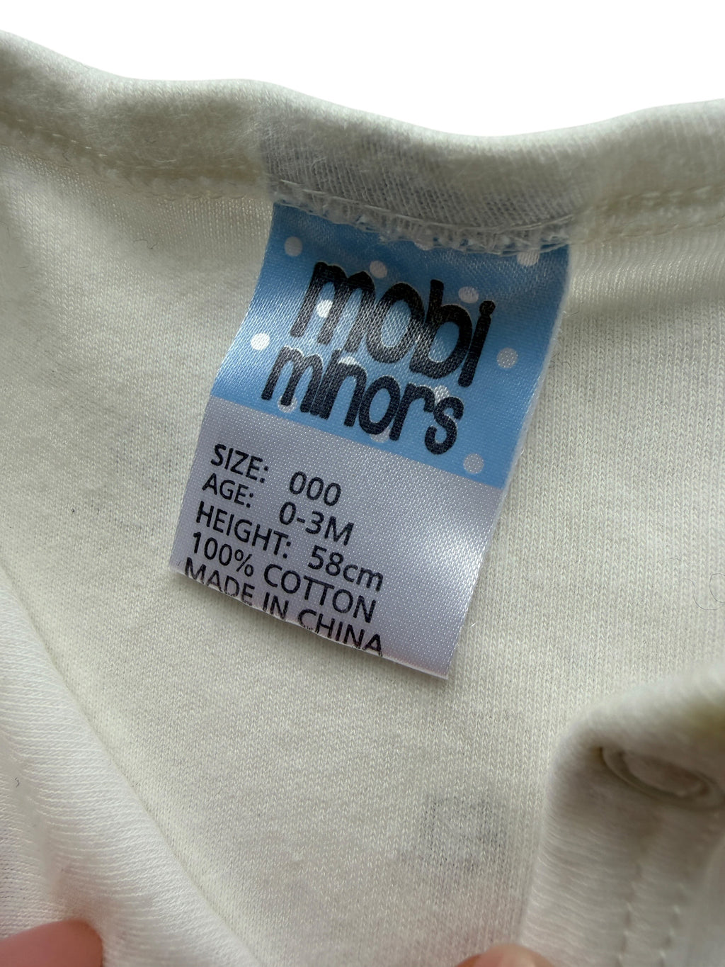 Mobi Minors Onesie (0-3M)