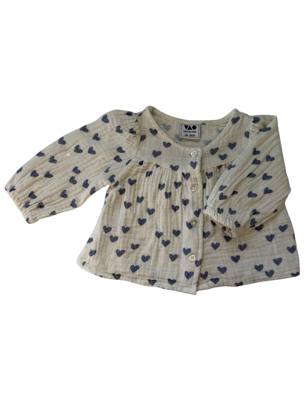 Tape À Ľoeil Long Sleeve (0-3M)