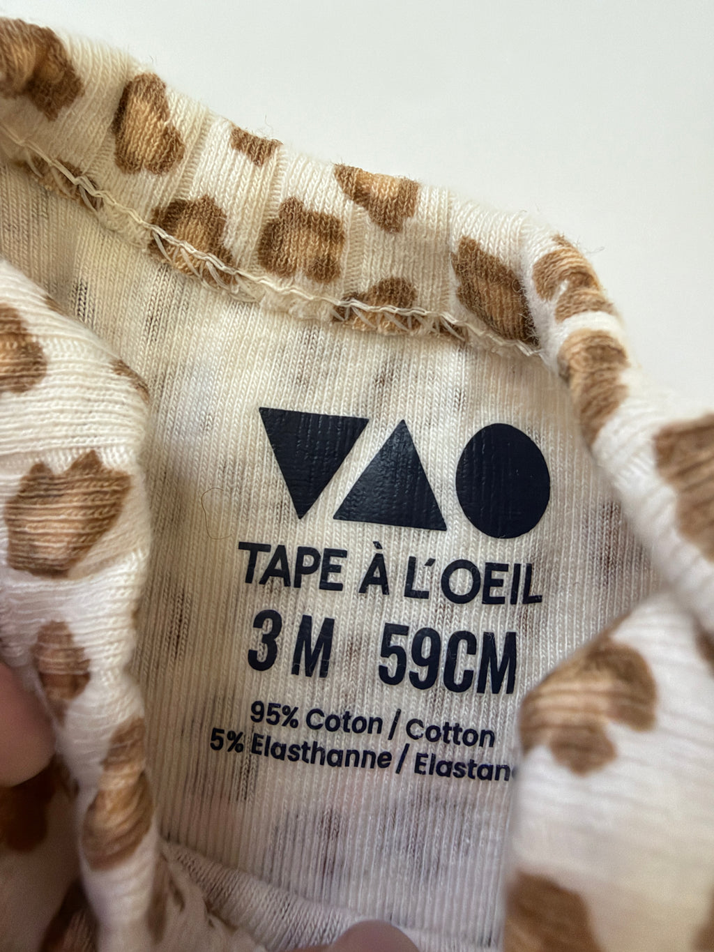 Tape À Ľoeil Bodysuit (3-6M)
